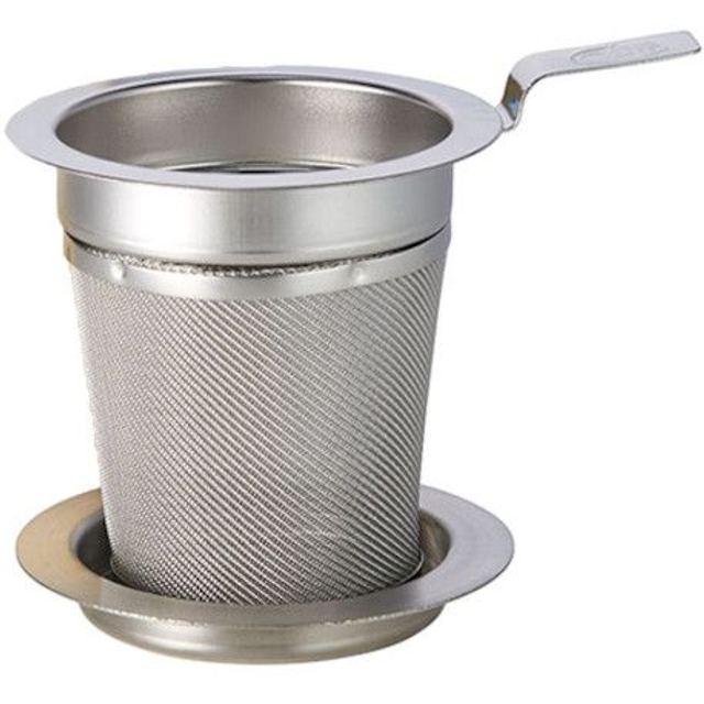 Filtro acero inox. con plato m, 6 cm. *911