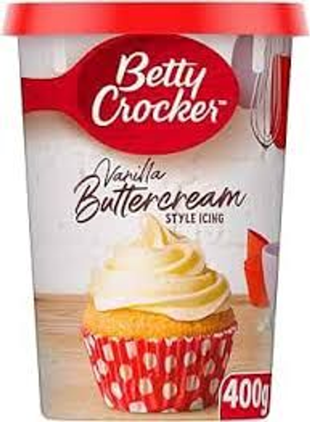 Betty Crocker Vanilla Buttercream Style Icing 400g