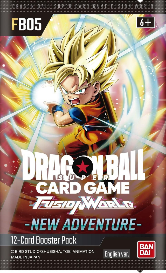Bandai Dragon Ball Super Fusion World TCG: Set 05 New Adventure Booster Pack