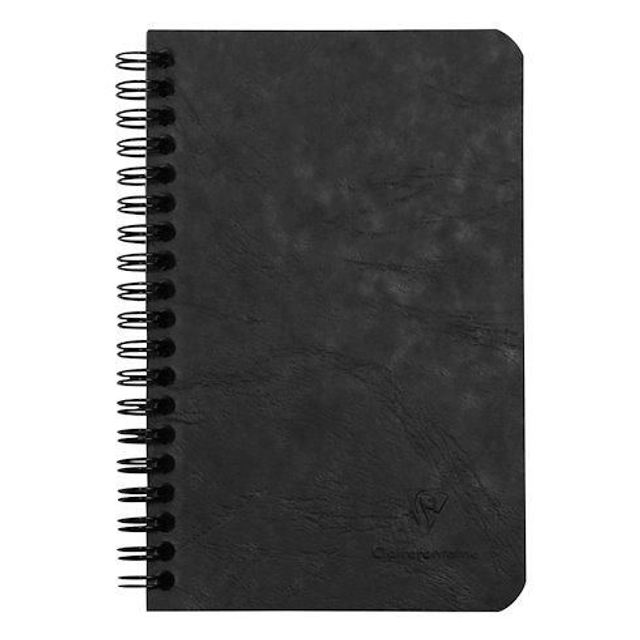 Carnet 11x17cm 100p Avec spirale petits carreaux 1er prix