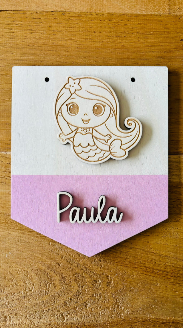 Fanion Sirène - Personnalisable 