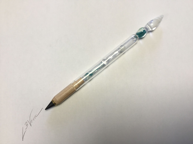 Crayon « éternel » Bois/Verre  réf CR 023