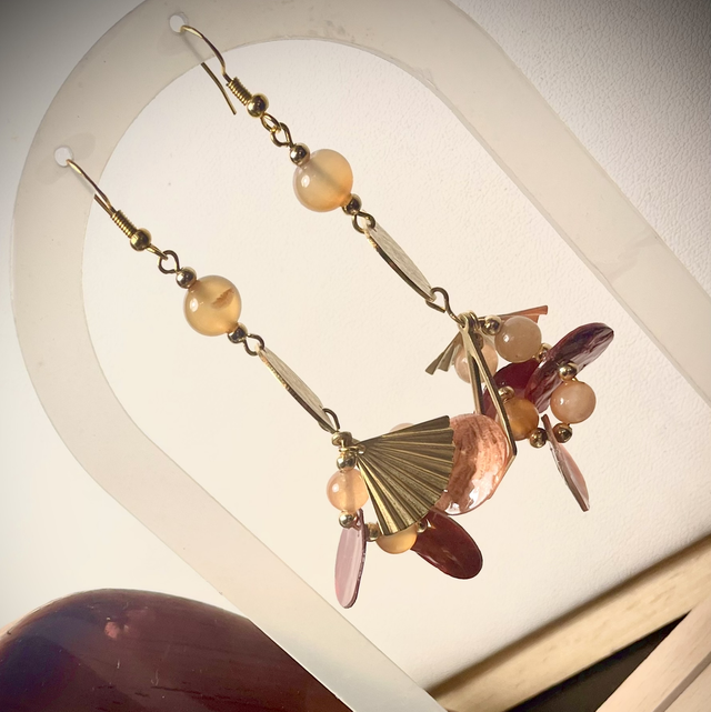 Boucles RIO Cornaline