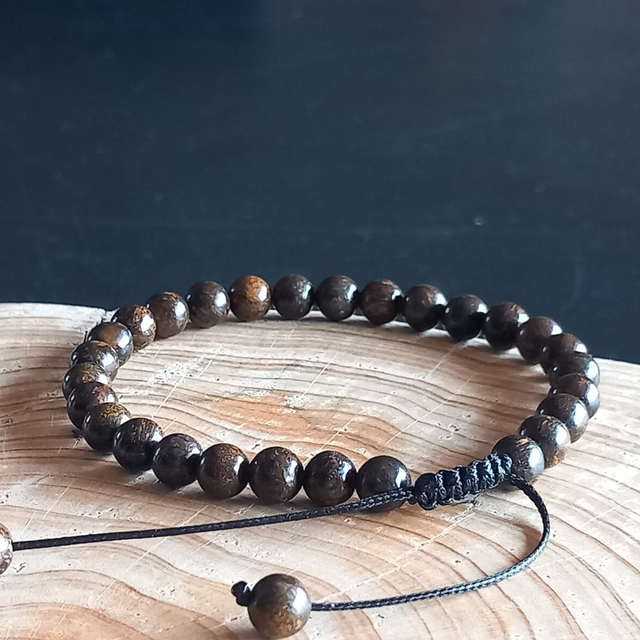 Bracelet ajustable en Bronzite