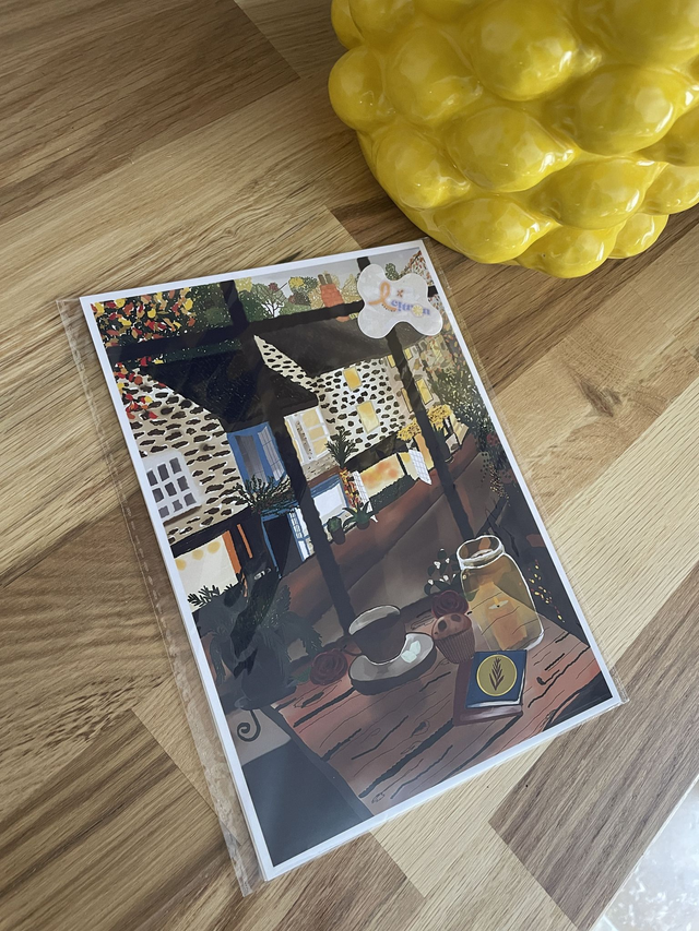 Tirage A5 - Balade à Édimbourg