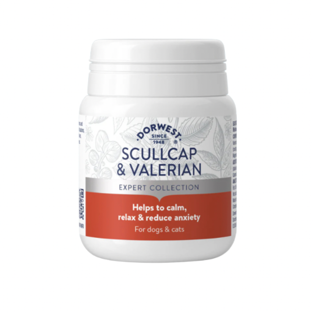 Dorwest Scullcap &amp; Valerian Tablets For Dogs &amp; Cats