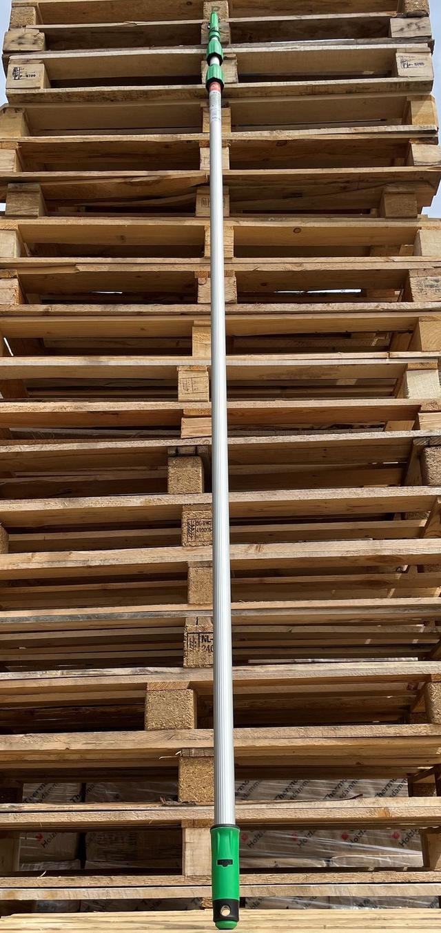 DALEP Manche télescopique 6 m (3 x 2 m) en Aluminium (manche seul)