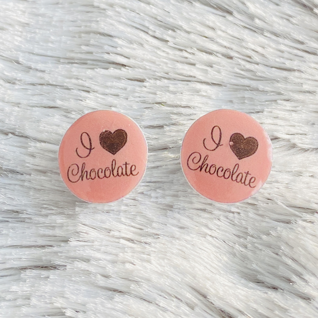 Boucles d’oreilles Love Chocolate