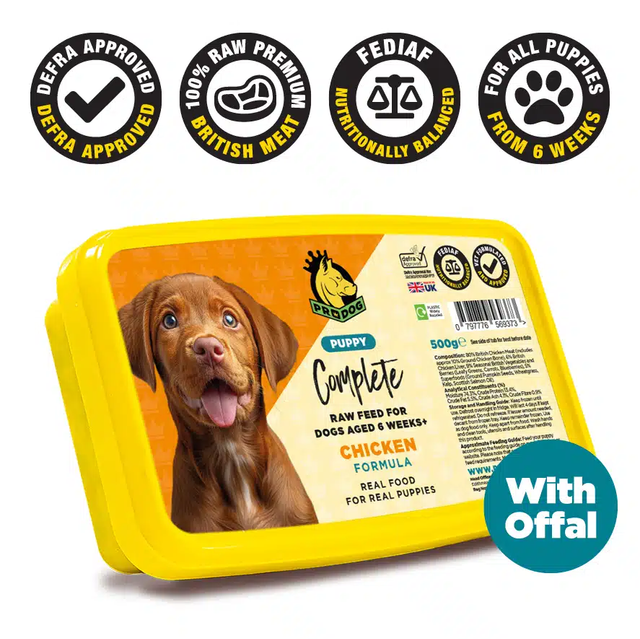 500g ProDog Puppy Chicken raw dog food