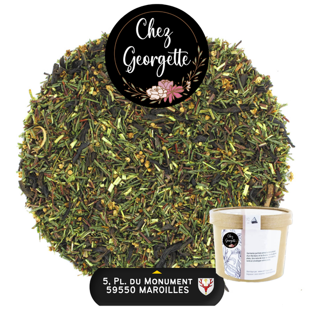 ROOIBOS JASMINE - Pot de 25 infusettes