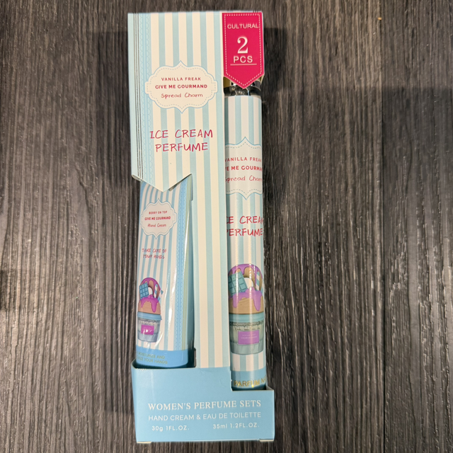Handccream perfume set ice cream