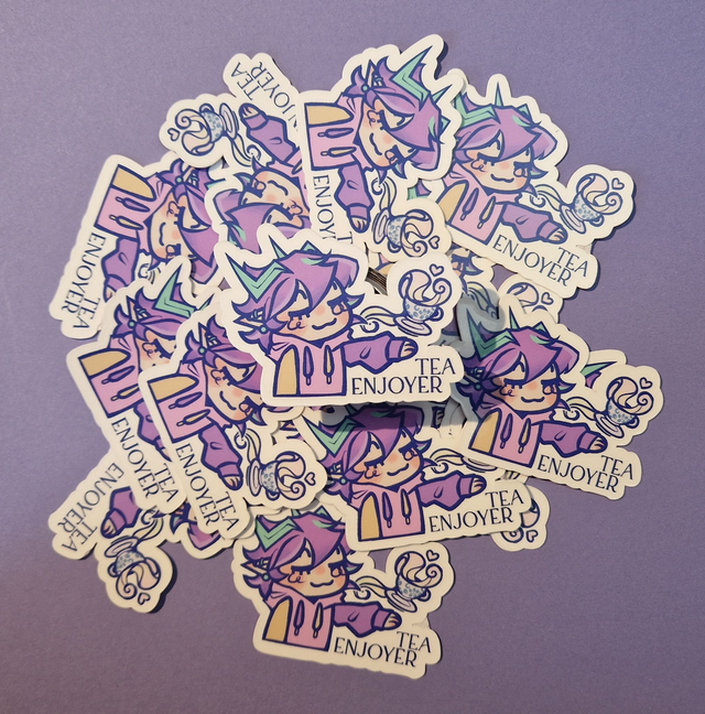 Tea Enjoyer Sticker