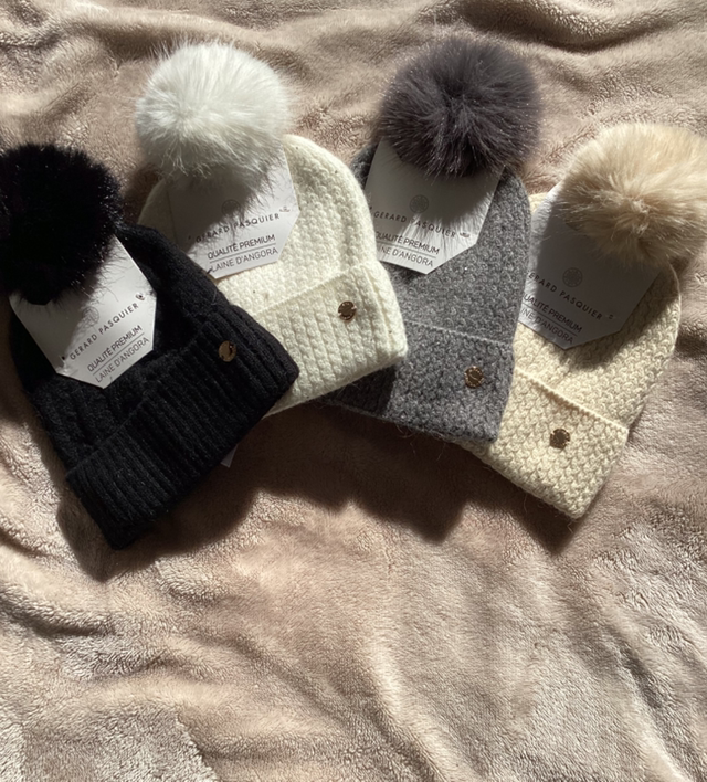 Bonnet couleur beige 🤎