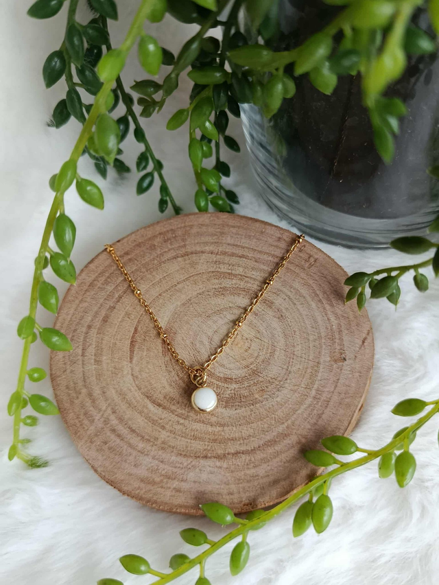 Collier perle de lait maternel