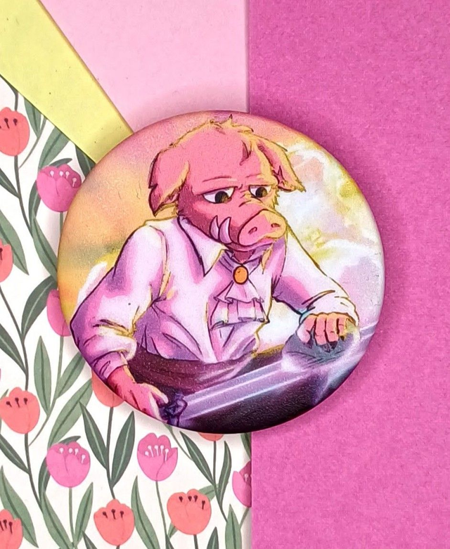 Technoblade at Sunset - Button ⌀44cm (Was used in a thumbnail!)