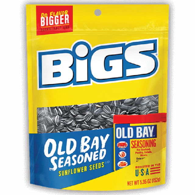 Bigs Sunflower Seeds Old Bay Seasoned (152g)