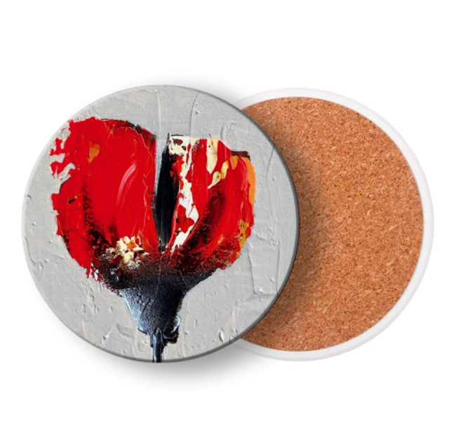 Sottobicchiere Papavero 1