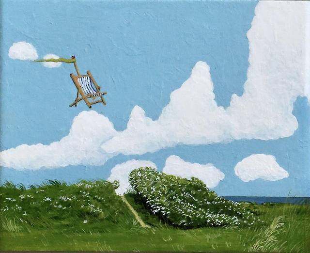 Rob Strick "Strandstoel" 9x12