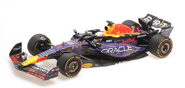 Oracle Red Bull RB19 M. Verstappen winner Las Vegas 2023 Minichamps 1:43 Formel 1