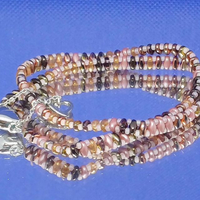 Wikkelarmband "cappuccino "