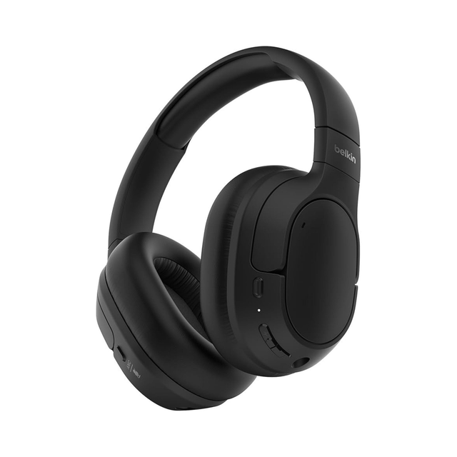BELKIN SoundForm Isolate Cuffie Audio con ANC (Nero)