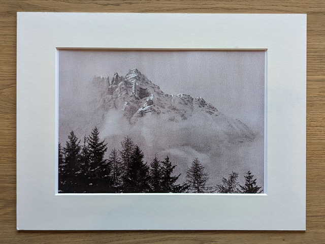 Artprint "König Serles"