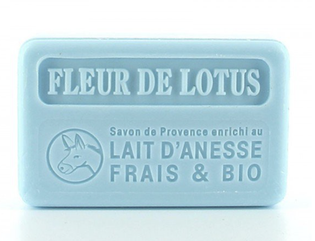 Savonnette Marseillaise Lait d&#039;Anesse Fleur de Lotus 100 g
