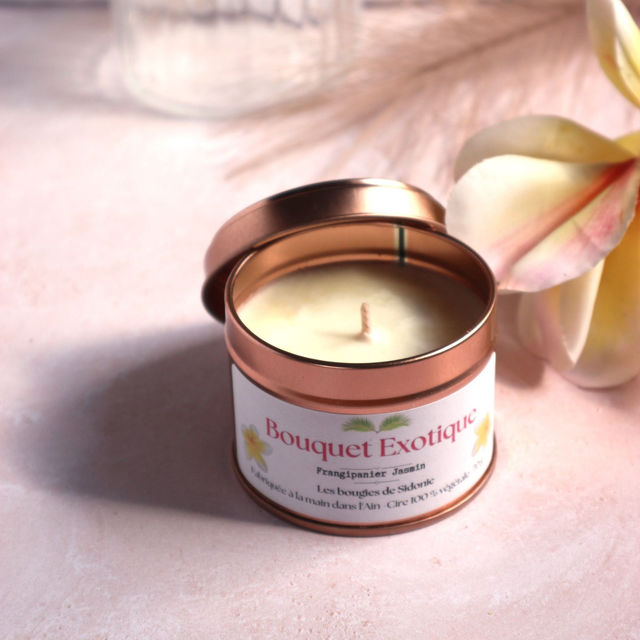 Frangipanier Jasmin Boite ronde 70gr