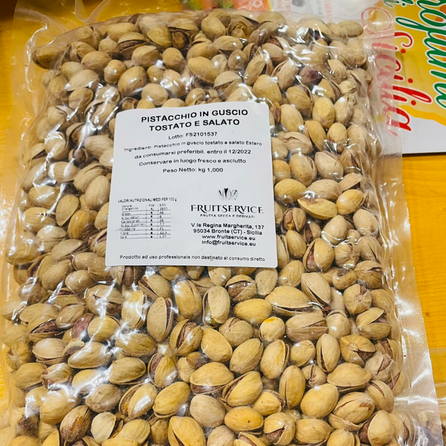 Pistacchio Tostato Salato Sicilia