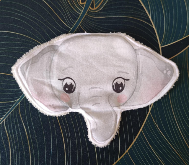 Lingette éléphant 