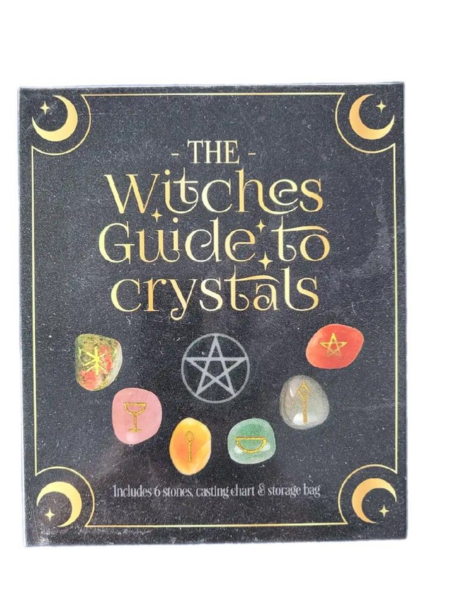 Witches guide to crystals gift set