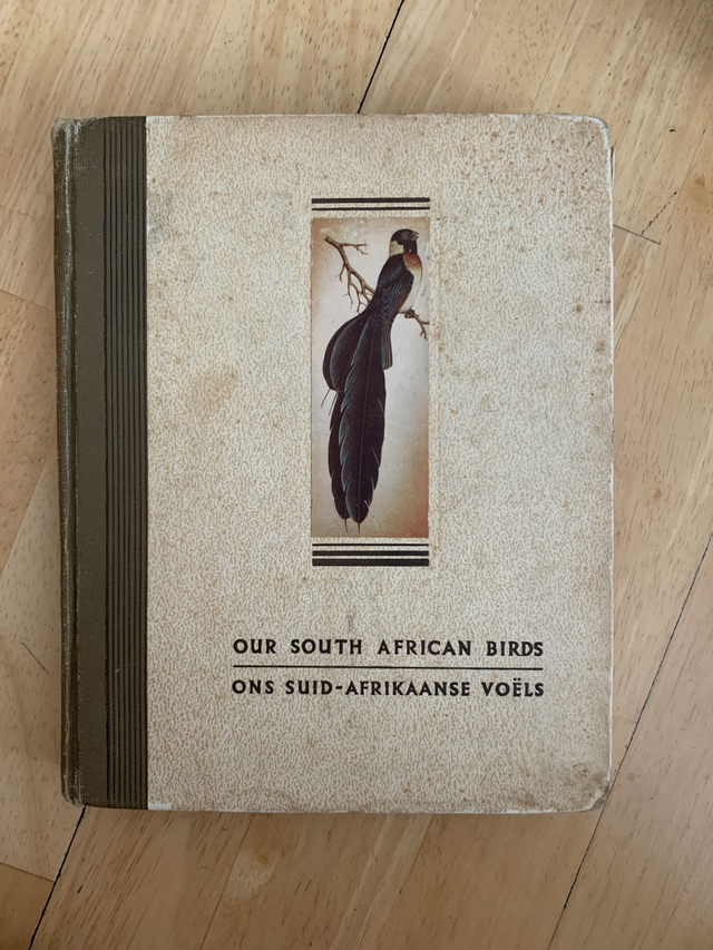Our South African Birds Cigarette Cards Book Complete