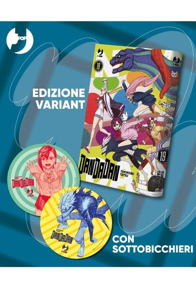 Star Comics DanDaDan 19 Deluxe - Ed. Variant Con Sottobicchieri
