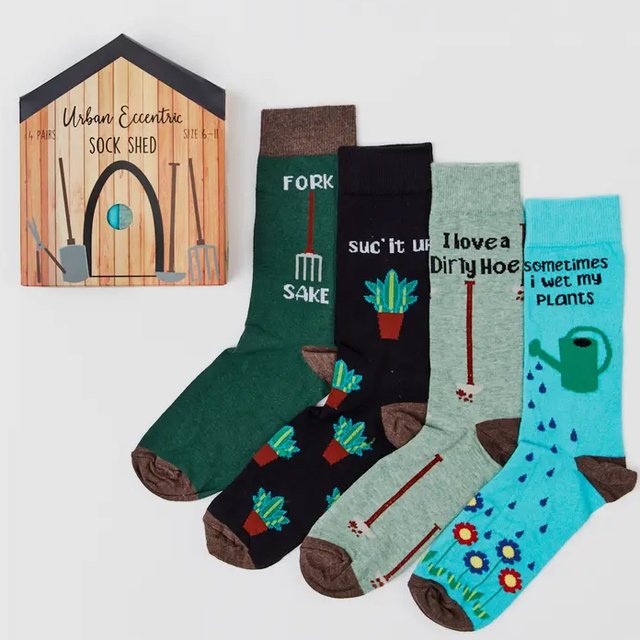 Gardening Shed Socks Gift Box