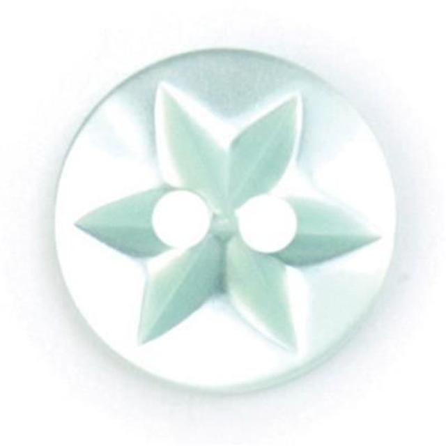 Knoop 492  Rond met ster (7 stuks)