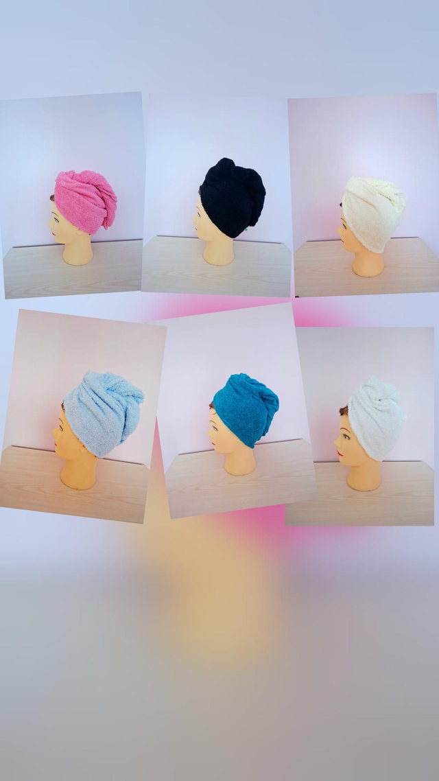 Turban serviette pour cheveux