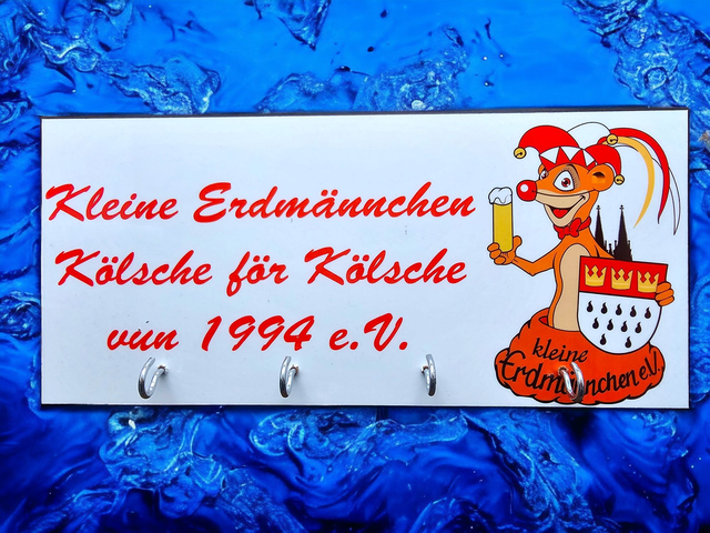 Schlüsselbrett mit Aufdruck Erdmännchen