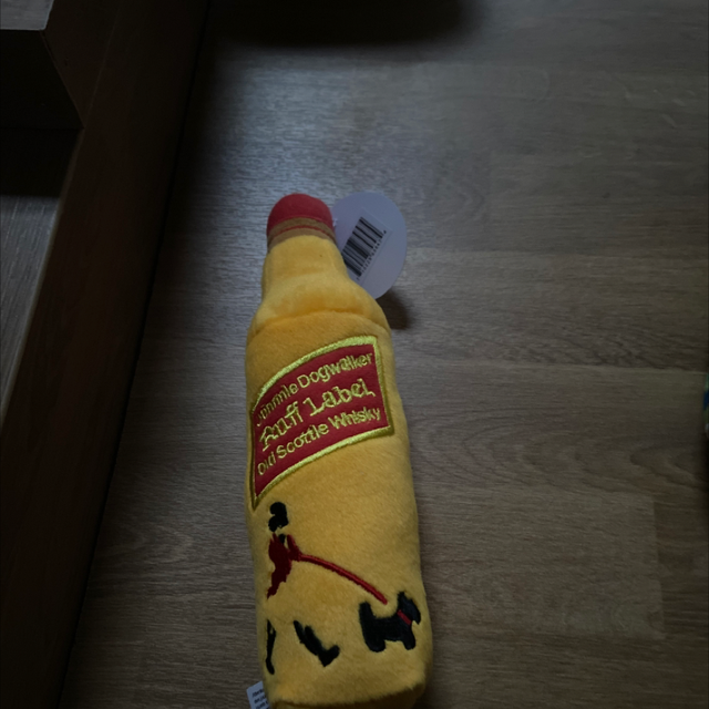 Whisky dog toy