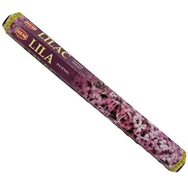 Hem Incense Lilac - 20 Stick Hex Tube