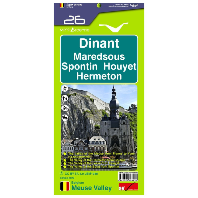 Carte GR Dinant Maredsous