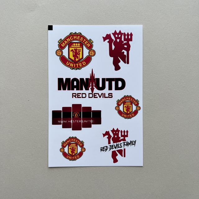 Balíček nálepiek - Manchester United