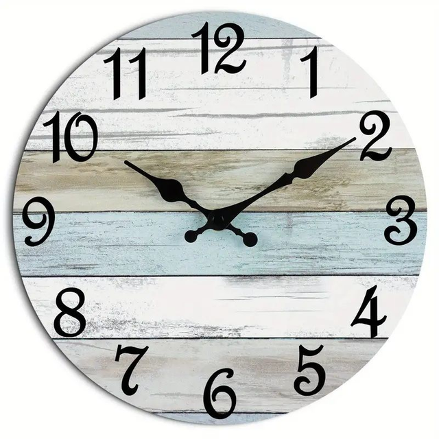 horloge murale, décoration nautique diamètre 25 cm