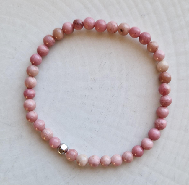 Bracelet RHODOCROSITE 4mm
