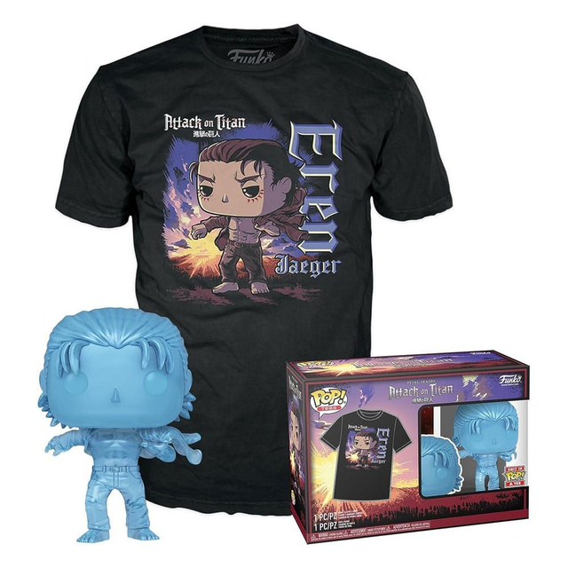 Attack on Titan: Eren Jeager Pop! and Tee