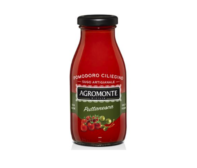 Agromonte - Sugo Cseresznyeparadicsom puttanesca móda 260g