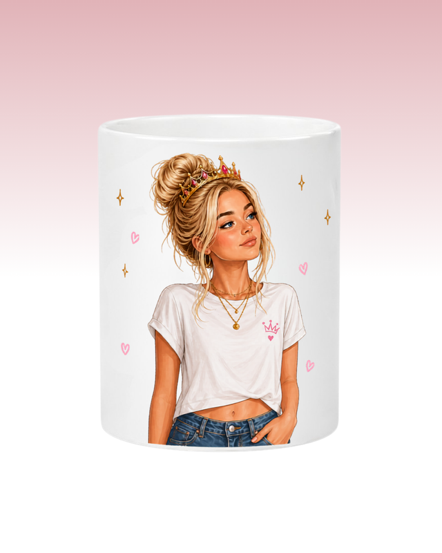 Mug anniversaire 18-29 ans Princesse