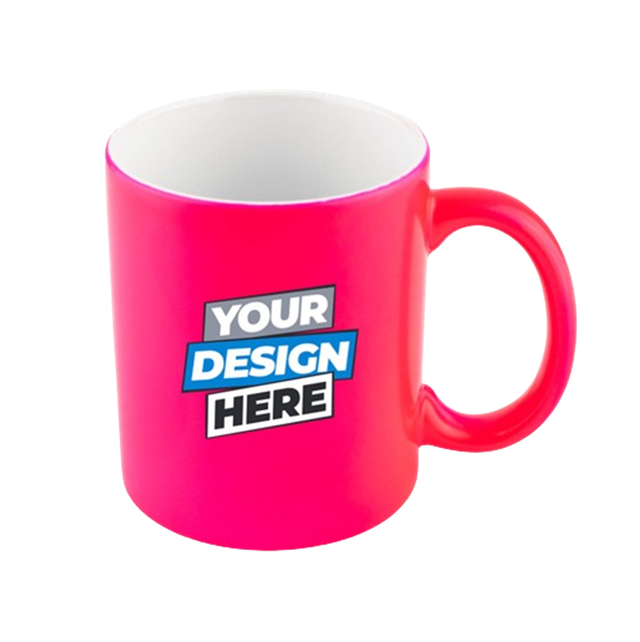 Fluorescent Pink Mug