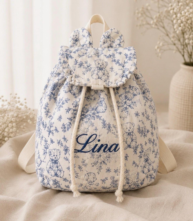 Sac à dos ourson personnalisé