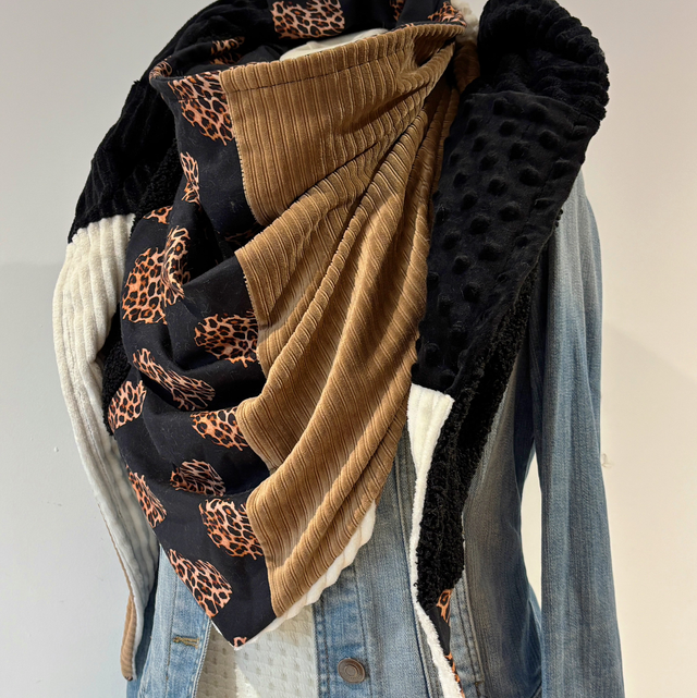 Maxi Chèche Double Patchwork 350