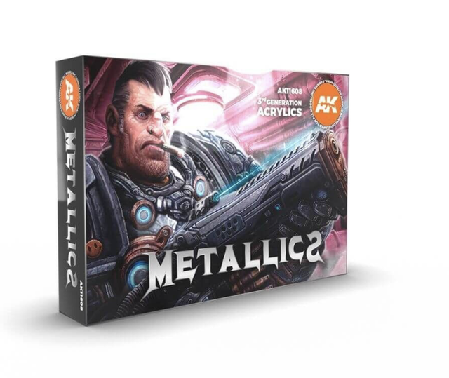 AK 3rd Gen Paintset: Metallics